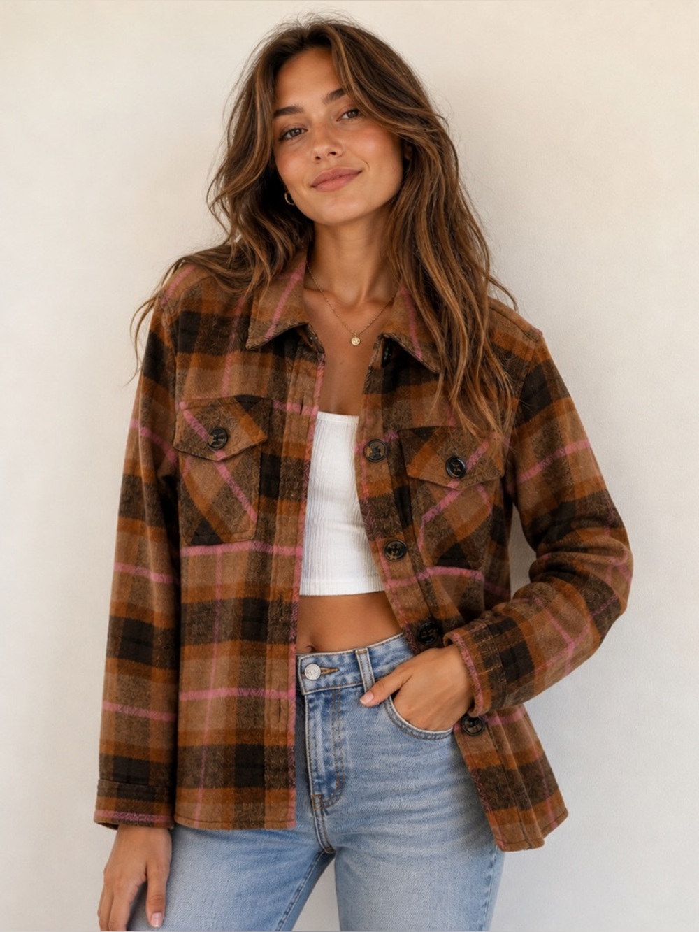 Brown and pink bb Dakota by Steve Madden Shacked
